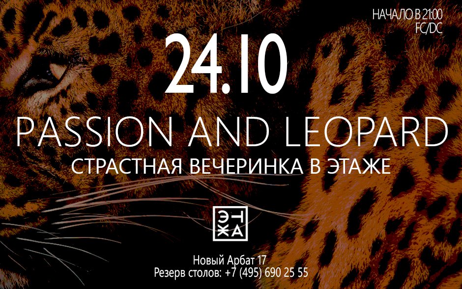 Pasion & Leopard Party